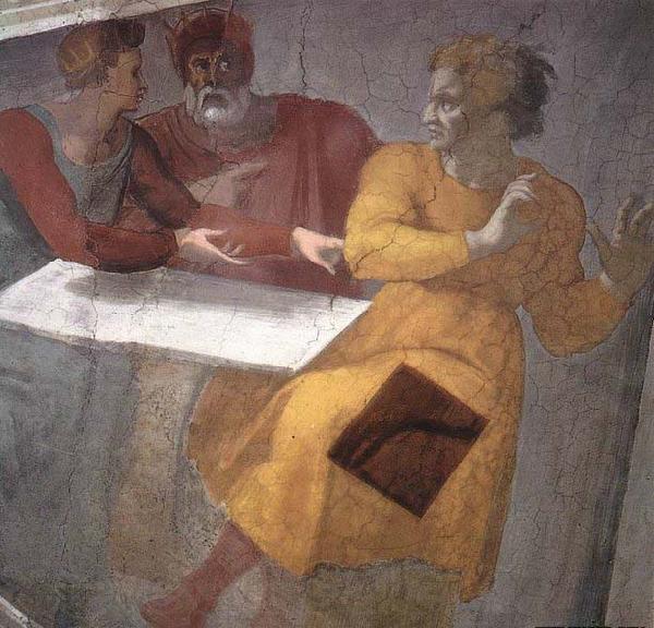 Michelangelo Buonarroti Punishment of Haman